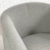 Linen Fabric Grey Tub Chair Armchair Dining Living Room Lounge Office Club Sofa