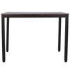 Industrial Desk Vintage Rustic Metal Frame Writing Computer Table Workstation UK