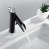 Modern Bathroom Basin Sink Mixer Tap Single Lever Monobloc Brass Black Taps