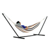 Double Person Garden Camping Patio Hammock Hang Bed Outdoor Swing Stand Optional