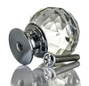 10 Crystal Glass Door Knobs Diamond Drawer Cabinet Furniture Handle Knob Kitchen