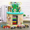 Wooden Activity Cube Bead Maze 8 in 1 Multi-purpose Educational Toys Baby Kids