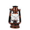 Vintage Oil Lantern Kerosene Paraffin Hurricane Lamp Bronze Camping Light UK