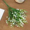 2 Bouquet Lily of The Valley Artificial Flower Floral Posy Home Garden DIY Decor