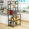 Kitchen Baker's Rack Microwave Oven Stand Multipurpose Kitchen Shelf Organizer