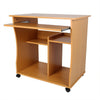 Wood Computer Desk Drawer Shelf Keyboard Tray Corner PC Table Laptop Home Office