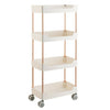 2/3/4 Tier Kitchen Food Storage Trolley Vegetable Cart Rack Shelf Bathroom Caddy