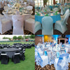 50/100 Shop Chair Cover Spandex Elastic Dining Chair Protector For Wedding Event