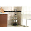3/5 Tier Pan Pot Holder Cupboard Kitchen Cabinet Storage Organiser Rack Stand UK