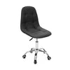 Cushioned Computer Desk Office Chair Quilted Dressing Swivel Small Adjustable