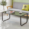 Black Rainbow Coffee Table Tempered Glass Top Side Table Modern Glossy Room NEW