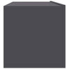 TV Cabinet TV Stand Unit Wall Mounted Floating Cupboard 2 Compartments Furniture