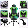 JL Comfurni Racing Gaming Home Office Chair Swivel Sports Computer Desk Recliner