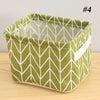 Foldable Storage Basket Box Fabric Small Toy Cosmetic Cases Desk Organizer Tidy