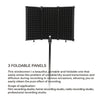 Foldable Microphone Isolation Shield Studio Mic Sound Foam Absorbing Reflector