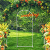 80*185CM DIY Wedding Arch Background Wrought Iron Decorative Props Flower Rack