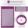 Acupressure Mat Massage Pillow Pain Stress Relief Therapy Shaki Sit Lying Mats