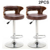 2Pcs Breakfast Bar Stools Broadway Vintage High Seat Chair Home Kitchen Pub UK