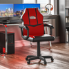 Cushioned Computer Gaming Desk Office Chair Executive Swivel Leather Home Desk