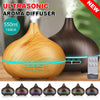 550ML Aroma Aromatherapy Diffuser LED Oil Ultrasonic Air Humidifier Purifier UK