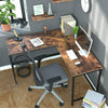 HOOBRO Corner Desk Office Computer Desk Writing table 110x120cm Workstation