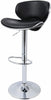 1/2 x Bar Stools PU Leather Adjustable Swivel Kitchen Breakfast Bar Stools