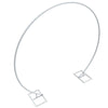 Romantic Wedding Arch Party Backdrop Stand Elegant White Metal Frame Flower Rack