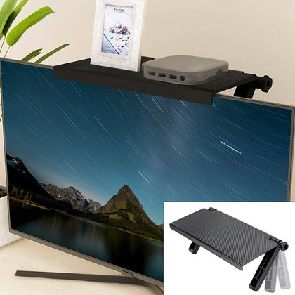 2020 Multifunction Durable TV Computer Rack Screen Top Shelf Storage Adjustable