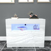 Cabinet Cupboard sideboard TV Unit Matt Body and High Gloss Doors + LED Light