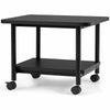 Mobile Under-Desk Printer Stand 2-Tier Printer Cart Office Home Coffee Table