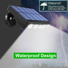1/2 Solar Powered PIR Motion Sensor&Wall Lights Outdoor Garden Security Lamp UK