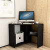 Corner Computer Desk Gaming Laptop PC Desktop Study Table Office Home Black