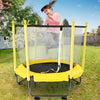 50in Kids Trampoline With Safety Net Enclosure Children Outdoor Garden Fun ME