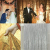 6ft Sequin Curtain Wedding Backdrop Drape Party Photography Event Decor UK