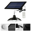 LED Solar Pendant Light Waterproof Lamp for Outdoor Garden Shed Gazebo Lights