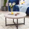 Round Coffee Table Sofa Side End Tables Living Room Home Furniture Tea Table NEW