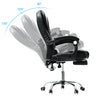 Luxury Office Computer Massage Chair Gaming Swivel Recliner Leather Executive