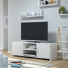 Modern TV Cabinet Stand Unit Wooden Media Storage Space Shelves W/ Doors Drawer