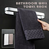 25cm New Towel Rail Rack Holder Wall Mounted Bathroom Shelf Stainless steel UK