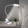 LED USB Clip On Flexible Desk Lamp Dimmable Memory Bed Read Table Study Light UK