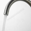 Modern Chrome Kitchen Sink Mixer Taps Faucet Swivel Spout Single Lever Tap Mono