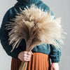 100/50 Pcs Wedding Dried Reed Bundle Pampas Grass Bouquet Flower Party Decor.