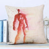 18" Marvel Pillow Case Super Hero Cushion Covers Sofa Cotton Linen Square Sofa