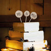 Wedding Cake Topper Personalised Mr & Mrs Table Decoration Favour Rustic Wood 3p