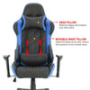 Executive Racing Gaming Office Chair Swivel Recliner Computer Desk Chair Leather