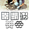 Garden Path Maker Slabs Mould DIY Patio Concrete Cement Reusable Paving Mould