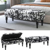 Storage Ottoman Bench Seat Toy Box Pouffe Stool Bedroom Footstool Bedside Chair