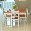 Solid Wooden Dining table and 2 / 4 chairs Set Home Kitchen Furniture