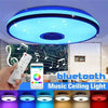 36W WiFi LED Ceiling Light RGB Bluetooth Music Speaker Dimmable Lamp APP Remote