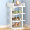 Wooden Shoe Rack Storage Shelf 4/5/7 Tier Slim Cabinet Footwear Shoes Organiser